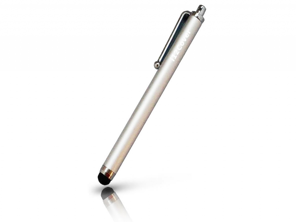 Stylus Pen | Geschikt voor een capacitief touchscreen | Zilver