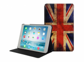 iPad Mini (3 / Retina) UK Book Case met vintage Engelse vlag 