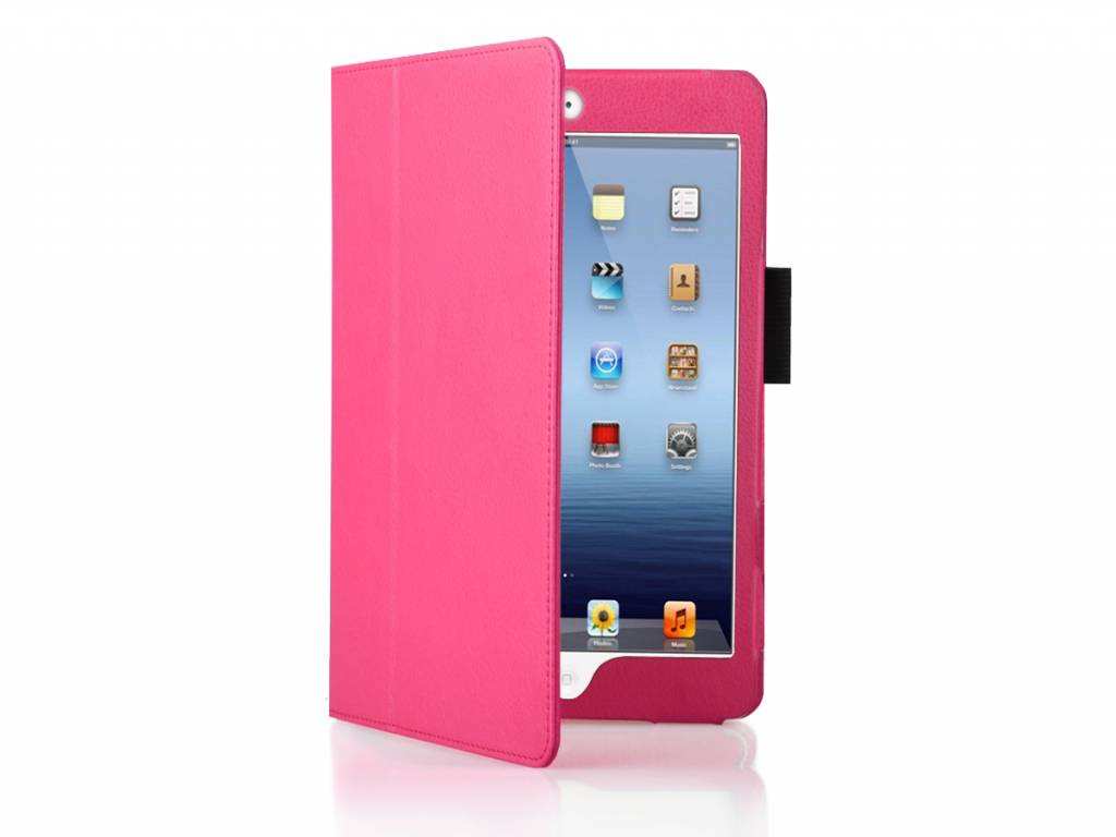 Stand Case voor iPad Mini (3/ Retina) | Betaalbare Cover | Hot Pink