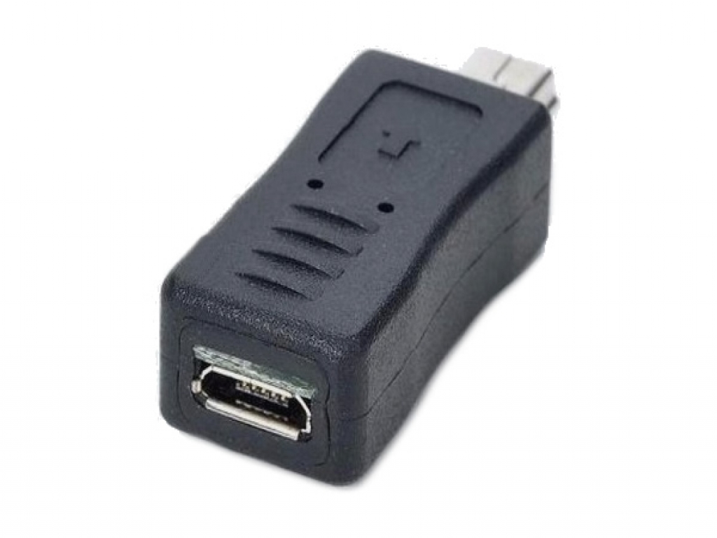 Rook dok Wissen USB Verloopstekker | Female Micro USB naar Male Mini USB