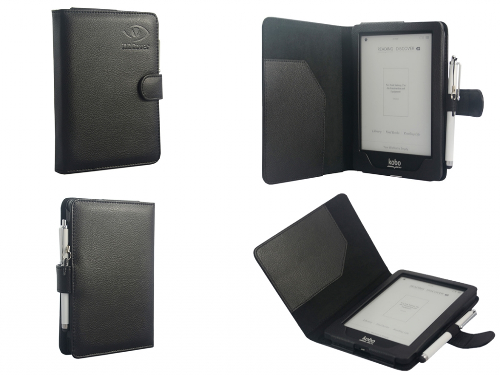 silhouet Verplaatsing Bengelen Kobo Glo, Glo HD en Touch 2.0 Hoes met Sleepcover kopen? | 123BestDeal