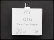 OTG Connection Kit met 5-in-1 Card Reader & USB Hub