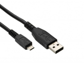Male USB A 2.0 naar Male Micro USB B Oplaadkabel 80cm