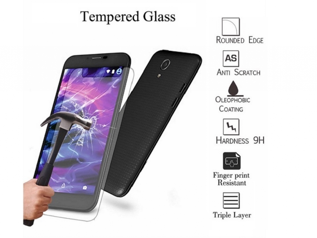Tempered Glass Protector | Universeel 5.5 inch | Transparant