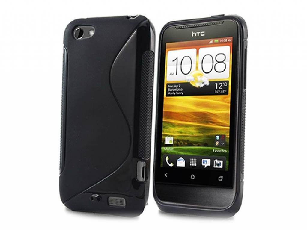 HTC One V · Soft Skin Case · Siliconen Hoesje
