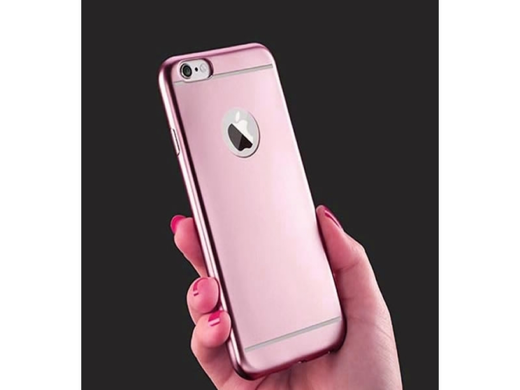 Flexibele Rose Gouden Soft Case voor de Iphone 5/5S/SE