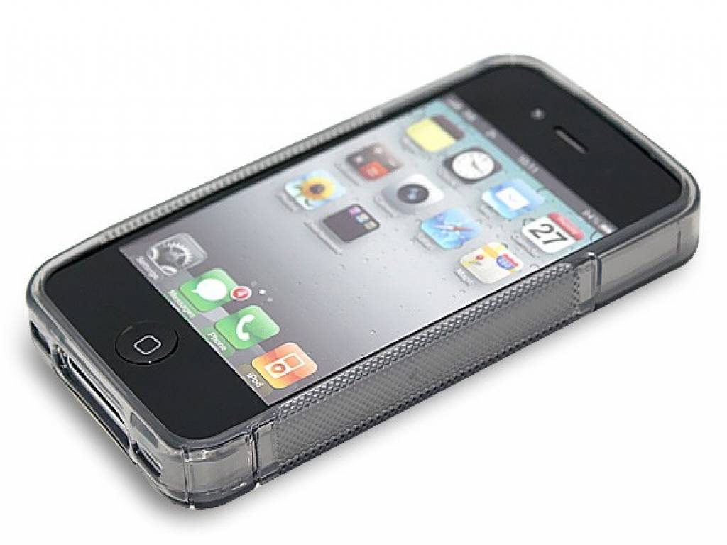 Arbeid Doordringen Haringen iPhone 4 en 4S · Soft Skin Case · Siliconen Hoesje · Transparant