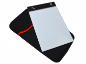 A5 Lightpad Sleeve Hoes Zwart met rood (Diamond Painting)