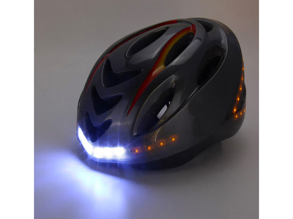 wasserette Corporation Machtigen Smart fietshelm met verlichting en richtingsaanwijzers