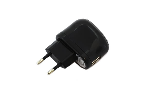 Universele USB Thuislader 1A | USB 2.0 | Adapter Zwart | 123BestDeal