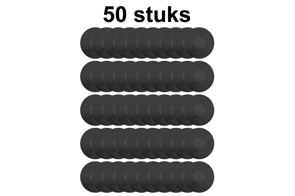 50 stuks Freestyle Libre sensor pleisters/fixtape kleur zwart - Ademend en huidvriendelijk - nieuwste versie - Beactiff